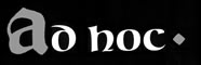 ad hoc